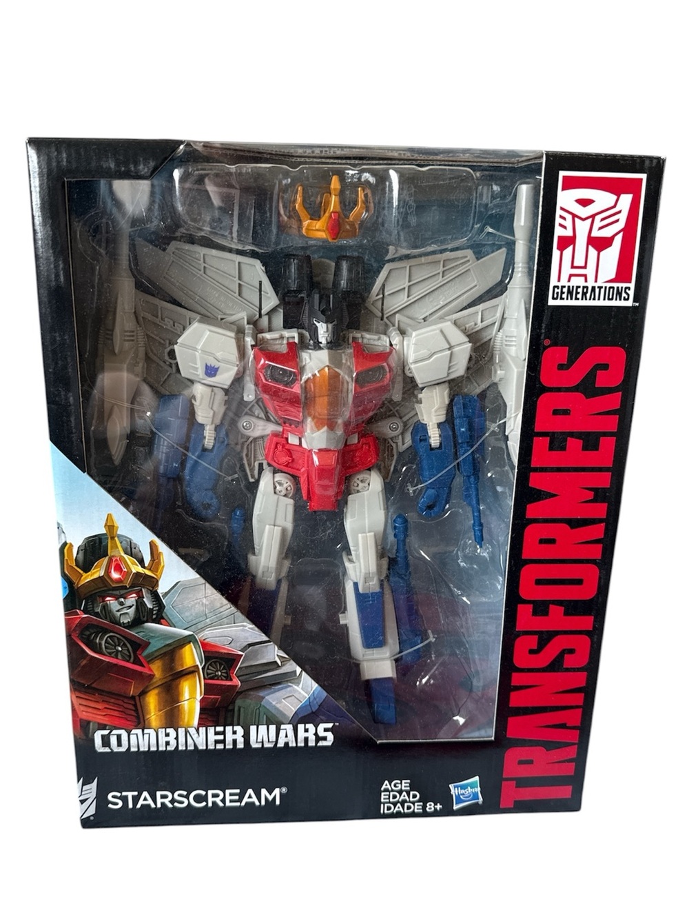 STARSCREAM Transformers Generations Combiner Wars 9” Decepticon Figure